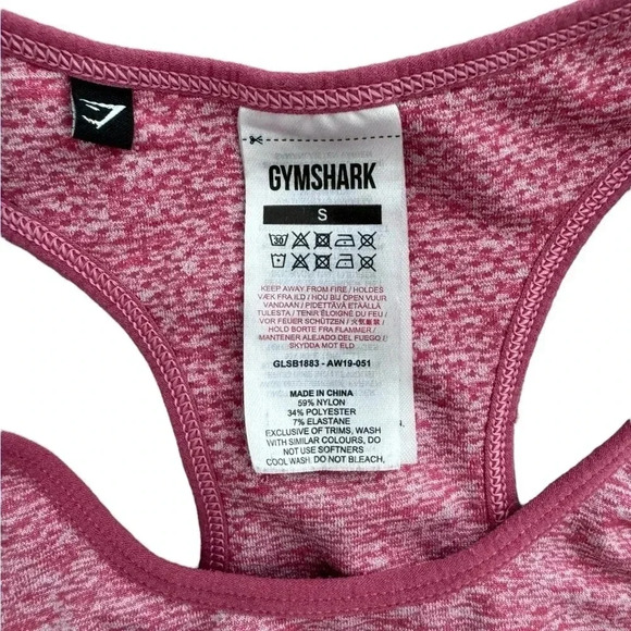 Gymshark coral Women's Vital Seamless Sports Bra Size small - Picture 3 of 8